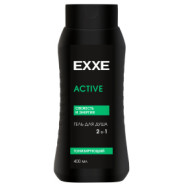 Гель для душа EXXE MEN Тонизирующий ACTIVE 2в1 400мл (12)