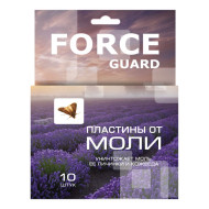 Пластины от моли FORCE GUARD 10шт 11591 (80) Пластины от моли FORCE GUARD 10шт 11591 (80)