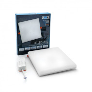 Светильник с/д LEEK LE LED ARL 24W 6500K квадрат 173х173х30мм (1)