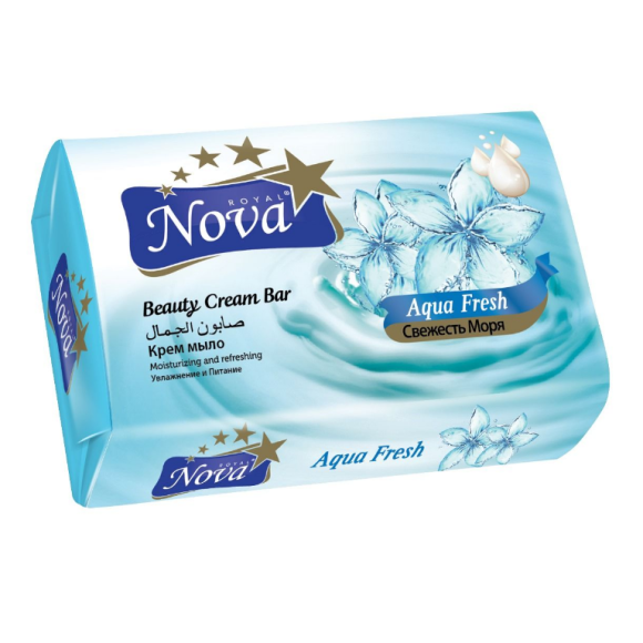 Мыло туалетное Royal NOVA Свежесть Моря 175гр. (48) Мыло туалетное Royal NOVA Свежесть Моря 175гр. (48)