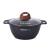 Кастрюля KUKMARA 2л. 20см. ст.кр. АП "Granit ultra" (blue) КГГ22А (1)