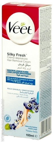 Депиляционный крем VEET Silky Fresh 100мл. (12)