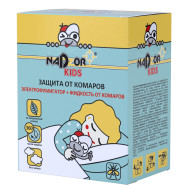 Комплект от комаров для детей NADZOR DET1245 фумигат+жидк. 45ночей (24) Комплект от комаров для детей NADZOR DET1245 фумигат+жидк. 45ночей (24)