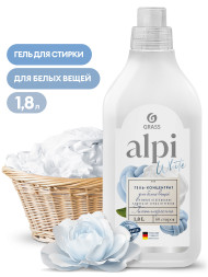 Жидкое средство для стирки концентрат GRASS ALPI white gel 1,8л. 125733 (6) Жидкое средство для стирки концентрат GRASS ALPI white gel 1,8л. 125733 (6)