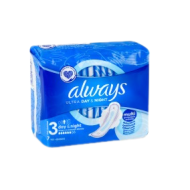 Прокладки женские ALWAYS Ultra  6капл. 7шт. 3разм. (20)