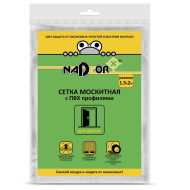 Сетка москитная для дверей NADZOR MSN020PPW 1,5х2,1м. белая (20) Сетка москитная для дверей NADZOR MSN020PPW 1,5х2,1м. белая (20)