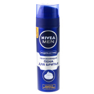 Пена для бритья NIVEA Men Увлажняющая защита и уход 200мл. (12)