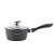 Ковш Kamille KM 4436 1,35л. алюм, с стекл. крышк., 16х8см. (4)