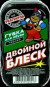 Губка для обуви Двойной Блеск черная 20013 (10)