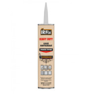 Клей монтаж. каучук. IRFIX HEAVY DUTY 310мл беж. IR20096 (12)