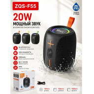 Колонка портативная Sing-E ZQS F55 20W BT/USB/TF/FM/AUX/TWS/RGB (1)