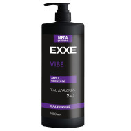 Гель для душа EXXE MEN Увлажняющий VIBE 2в1 1000мл (4)