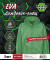 Дождевик EVA на кнопках Master Rain c капюшоном зеленый 406-650 (50)
