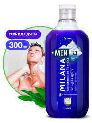 Гель для душа мужской GRASS Milana таинственная арктика 300мл. 125653 (8)