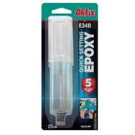 Клей эпоксидный AKFIX Е340 25мл. (5мин) (12)