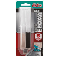 Клей эпоксидный для металла AKFIX Е350 25мл. (5мин) (12)