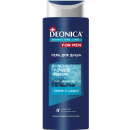 Гель для душа DEONICA  Power Fresh 250мл. (6)